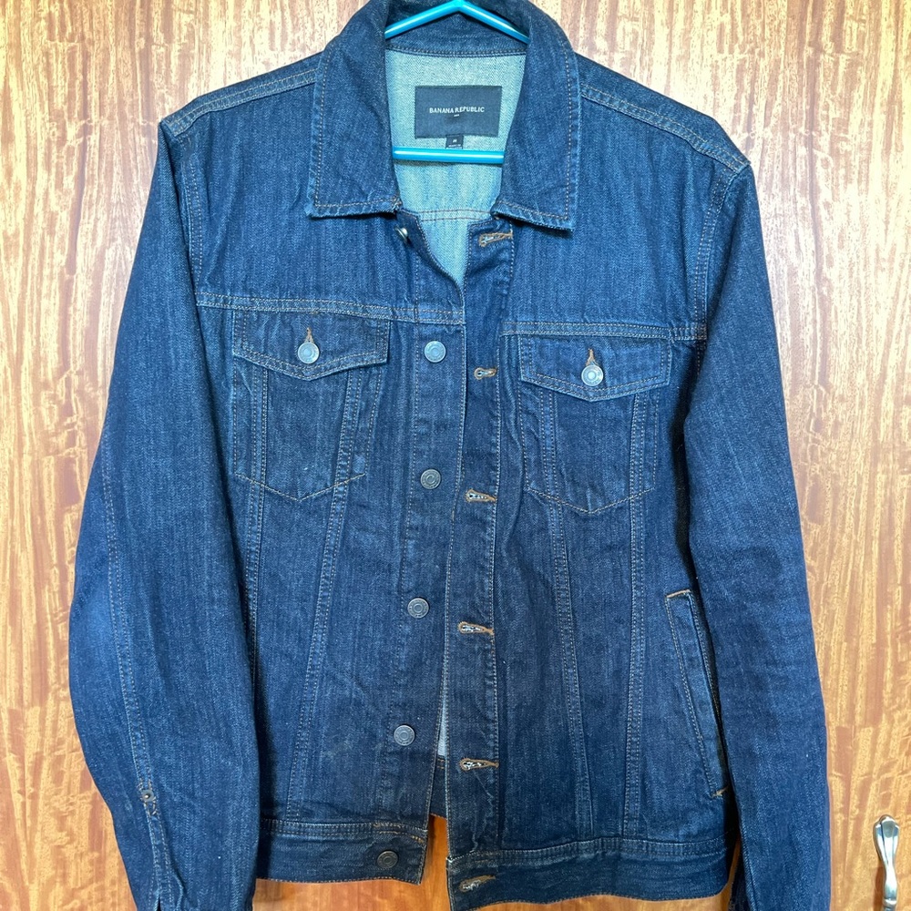 Mens Banana Republic Denim Jacket MEDIUM